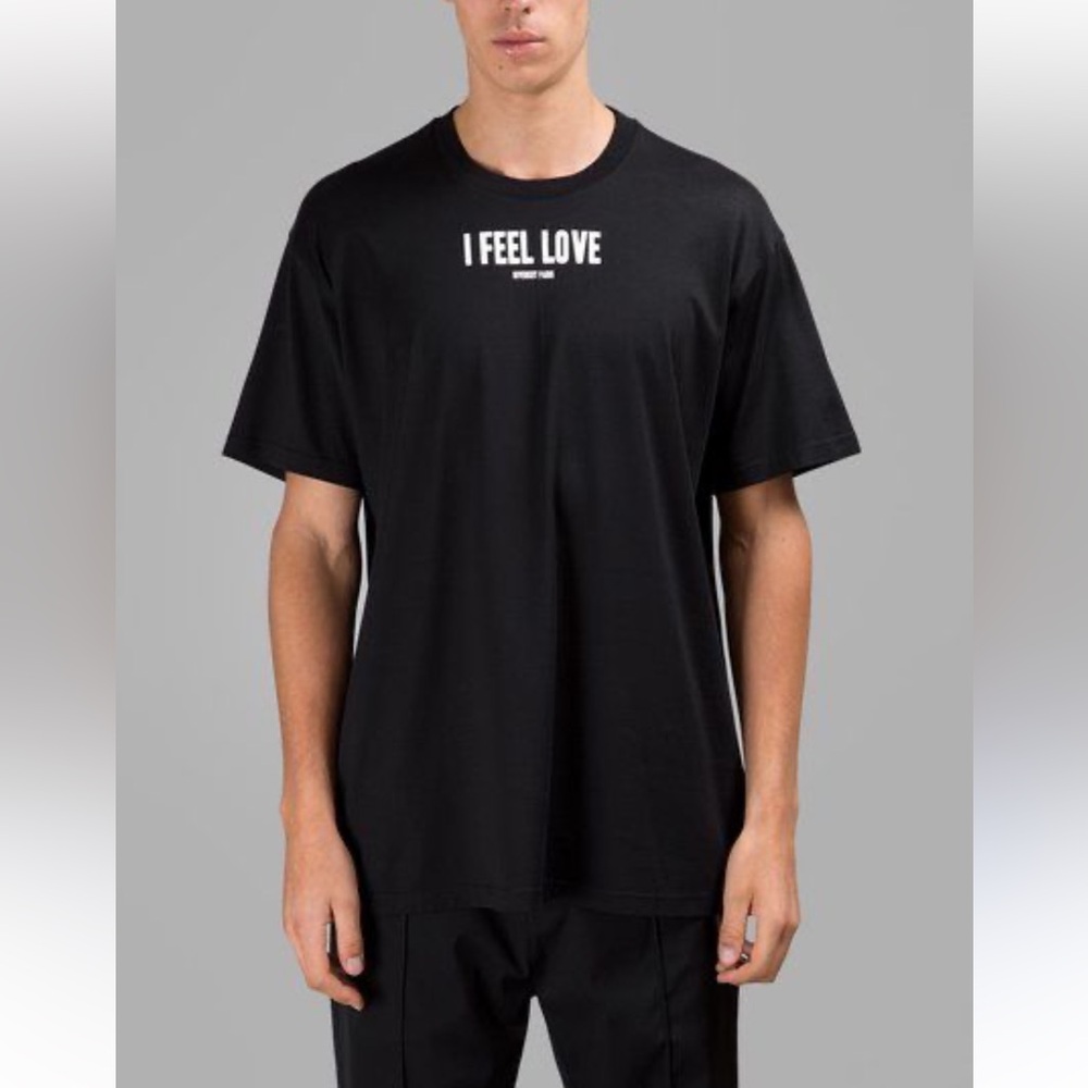 Givenchy I Feel Love men 2016 oversized Tshirt XXS